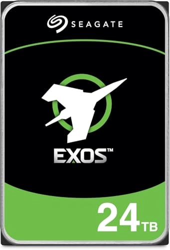 (Renewed) Exos X24 3.5" 7200rpm 512MB SATA 6Gb/s (ST24000NM000C) - 24 TB