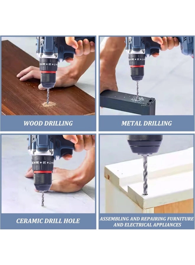Multi-functional lithium drill set