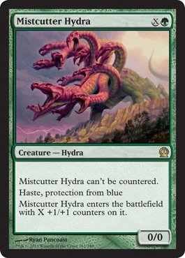Magic: the Gathering Magic The Gathering Mistcutter Hydra 162/249 - Theros