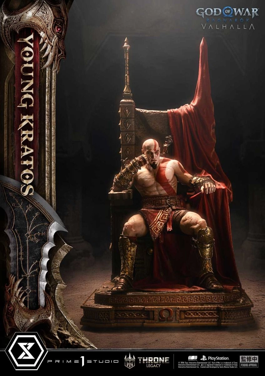 Young Kratos Throne Legacy - Polystone and other materials