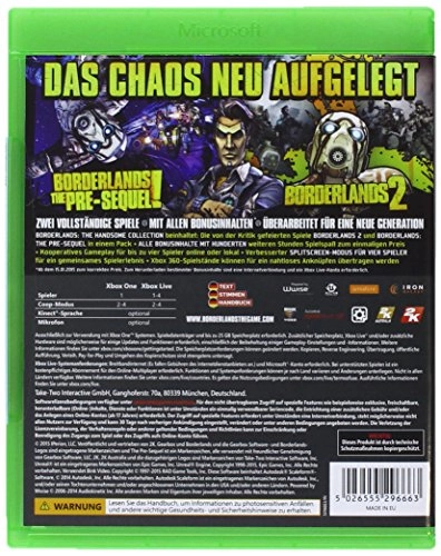Borderlands: The Handsome Collection German Box - Xbox One