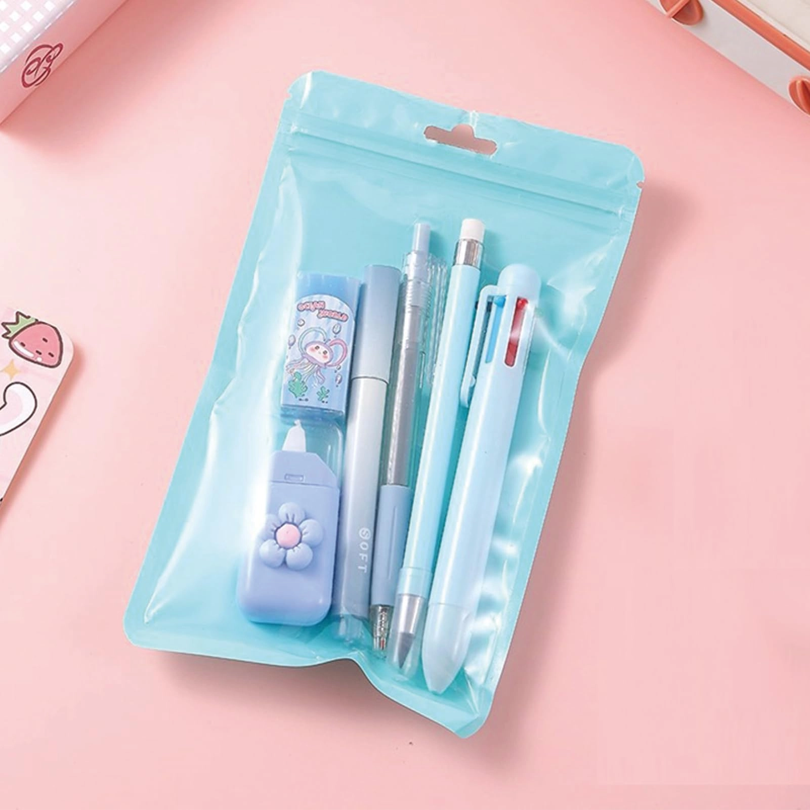 Stationery Set - 6 Pcs