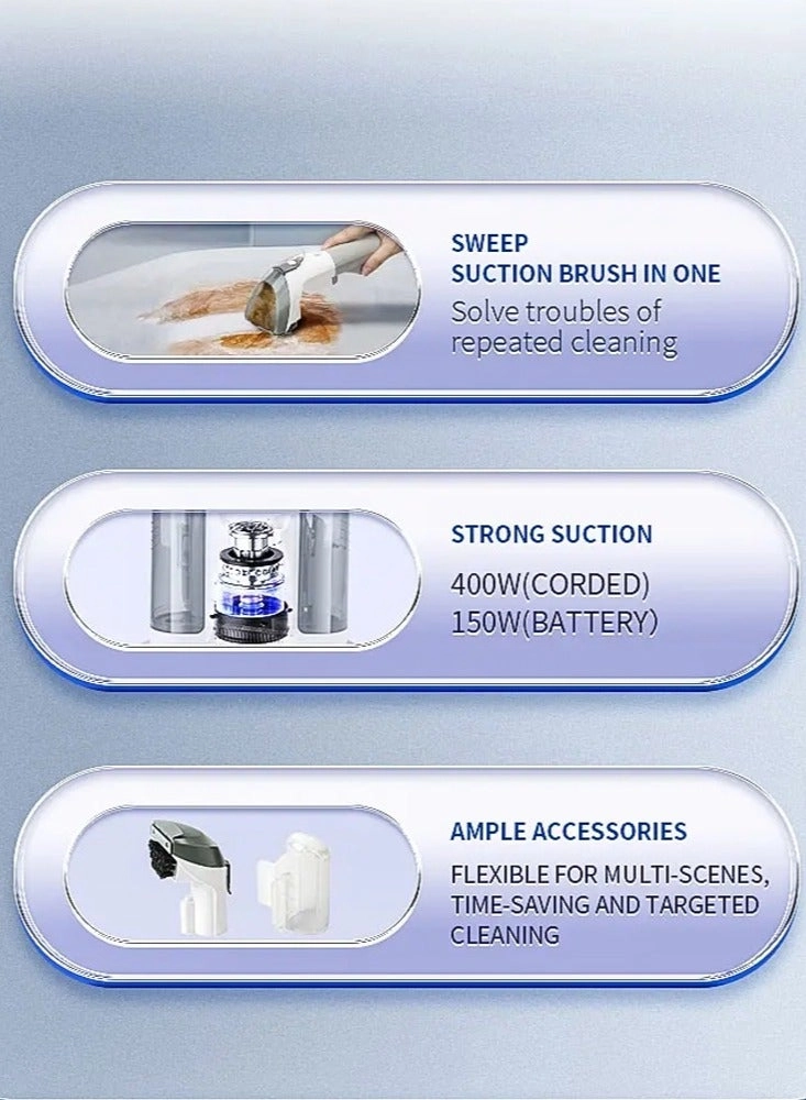 Portable Carpet & Upholstery Spot Cleaner - 400W