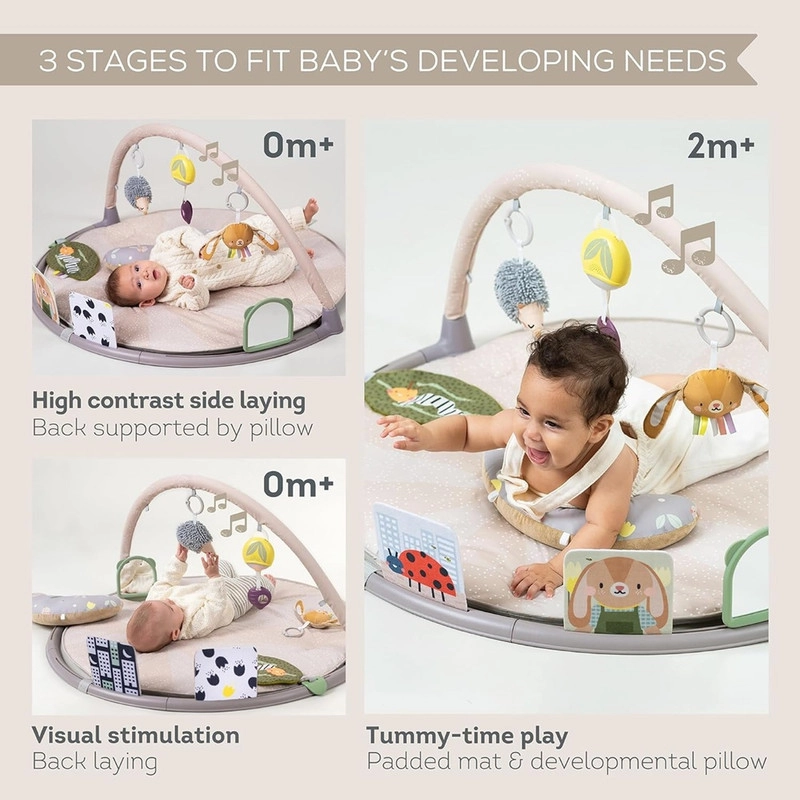 Tummy-time Activity Gym - Suitable for 0 month & above