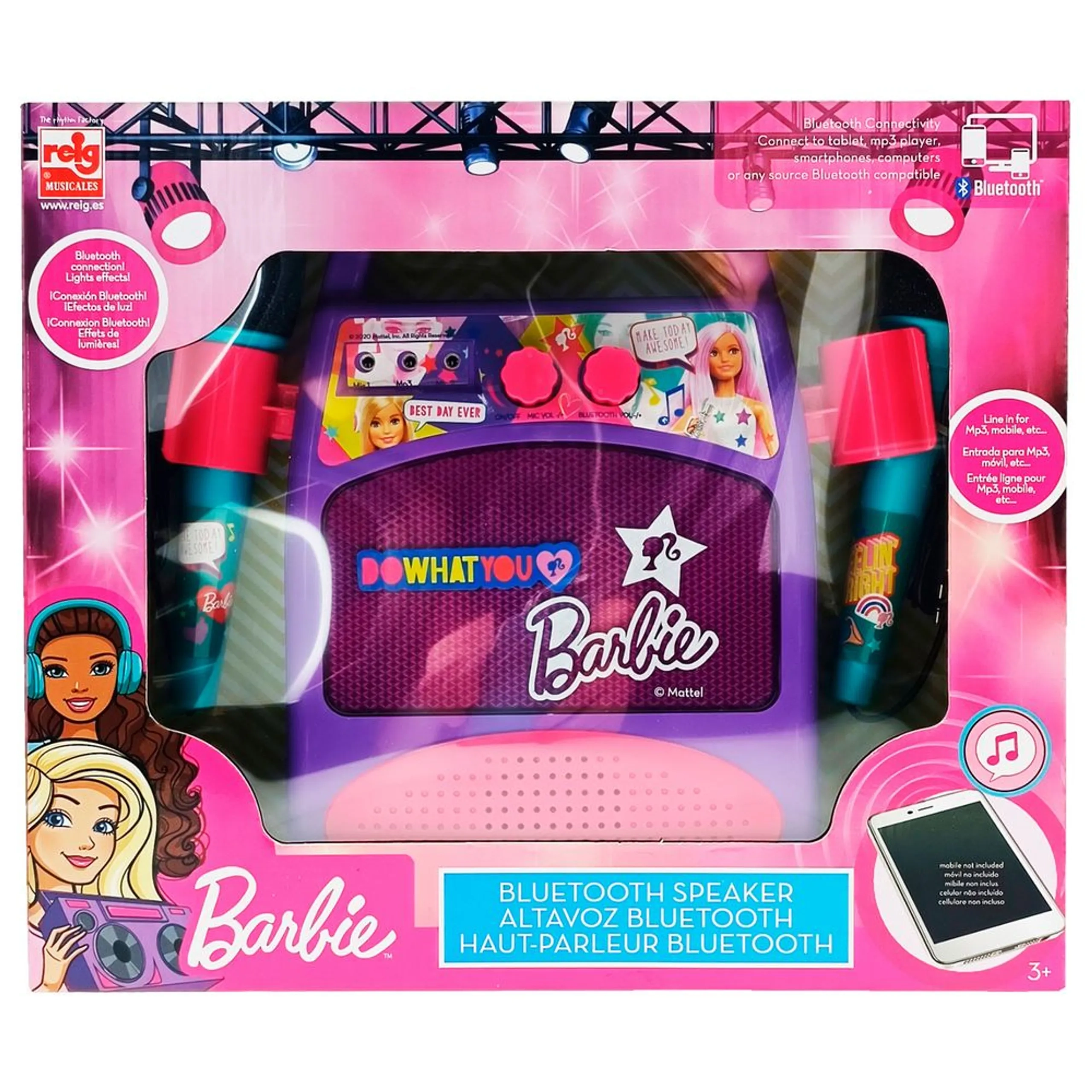Barbie Bluetooth Sound Amplifier - 3 years+