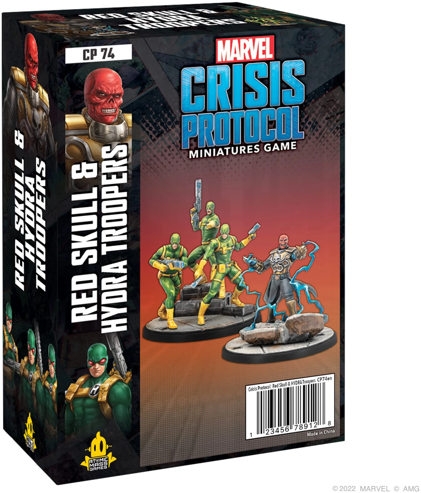 Atomic Mass Games Marvel: Crisis Protocol: Red Skull & Hydra Troopers Character Pack