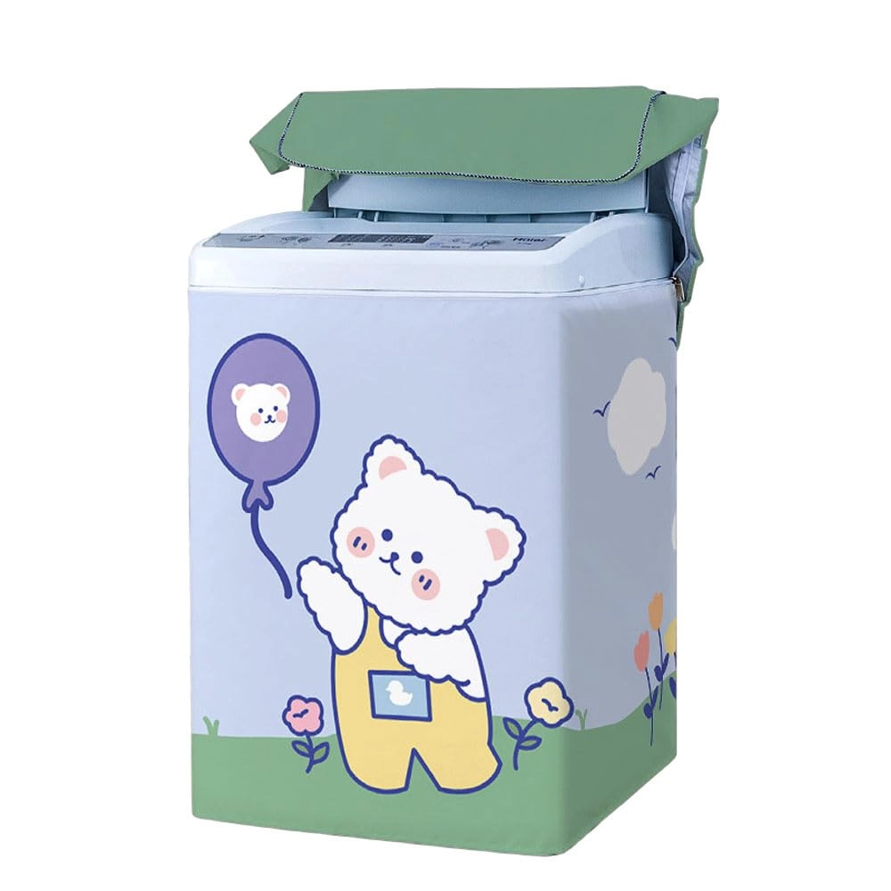 Odot Washing Machine Cover - Top Loader Waterproof Love Balloon