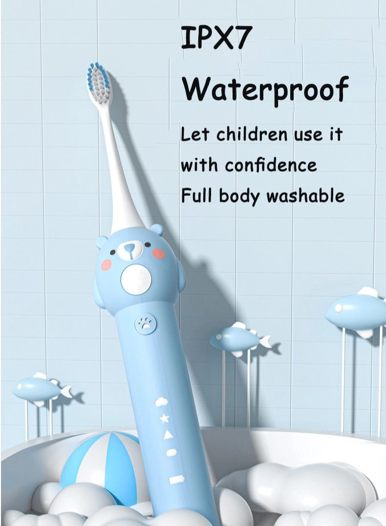 Electric Toothbrush - For Children Vibration Multi-Mode Whitening