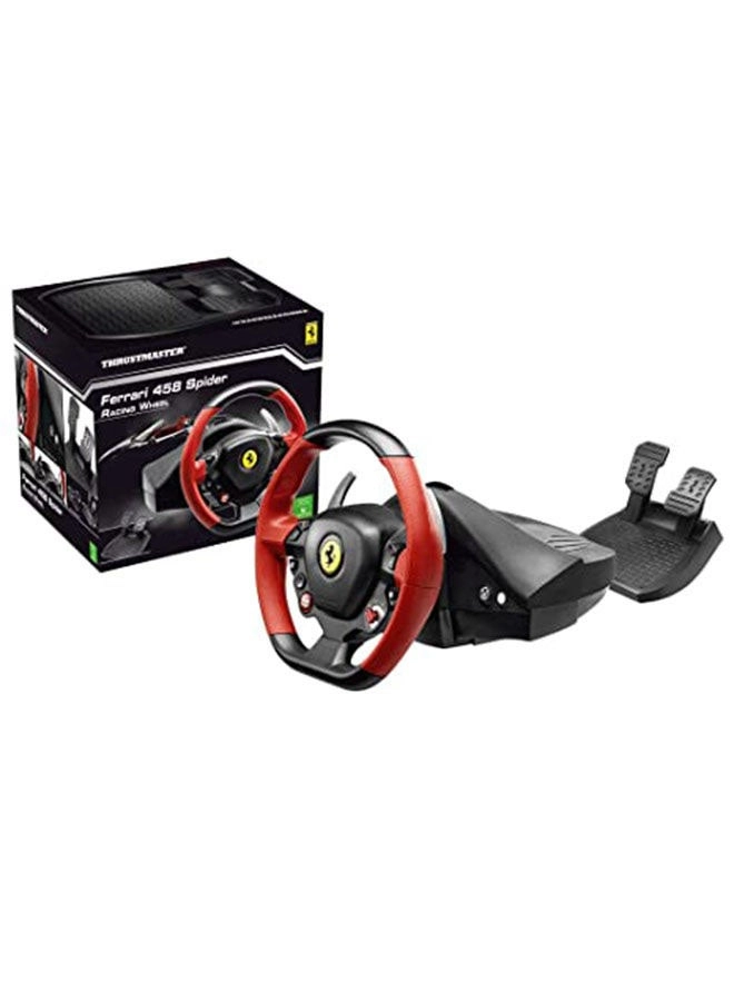 Ferrari 458 Spider Racing Wheel & Pedals - Xbox One