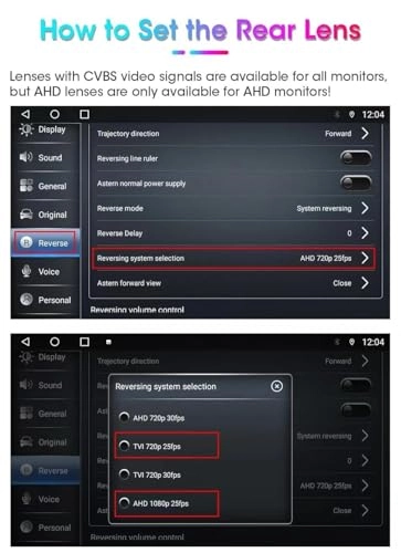 Rear View Camera - Night vision 720x540