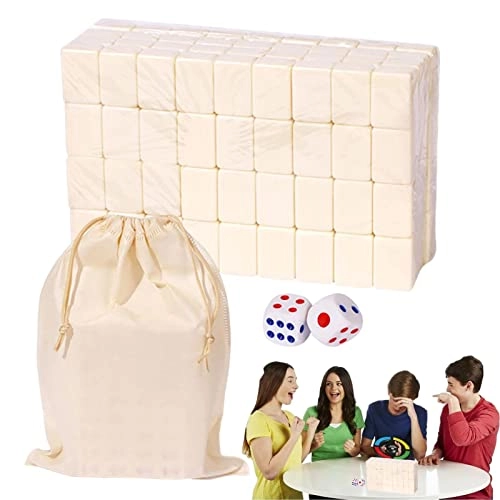 Mini Mahjong - 144 tiles Portable Pink