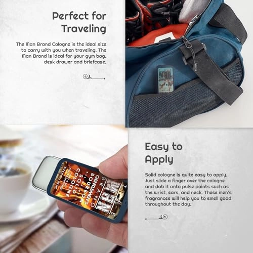 Solid Cologne Sampler Set - Wax 5