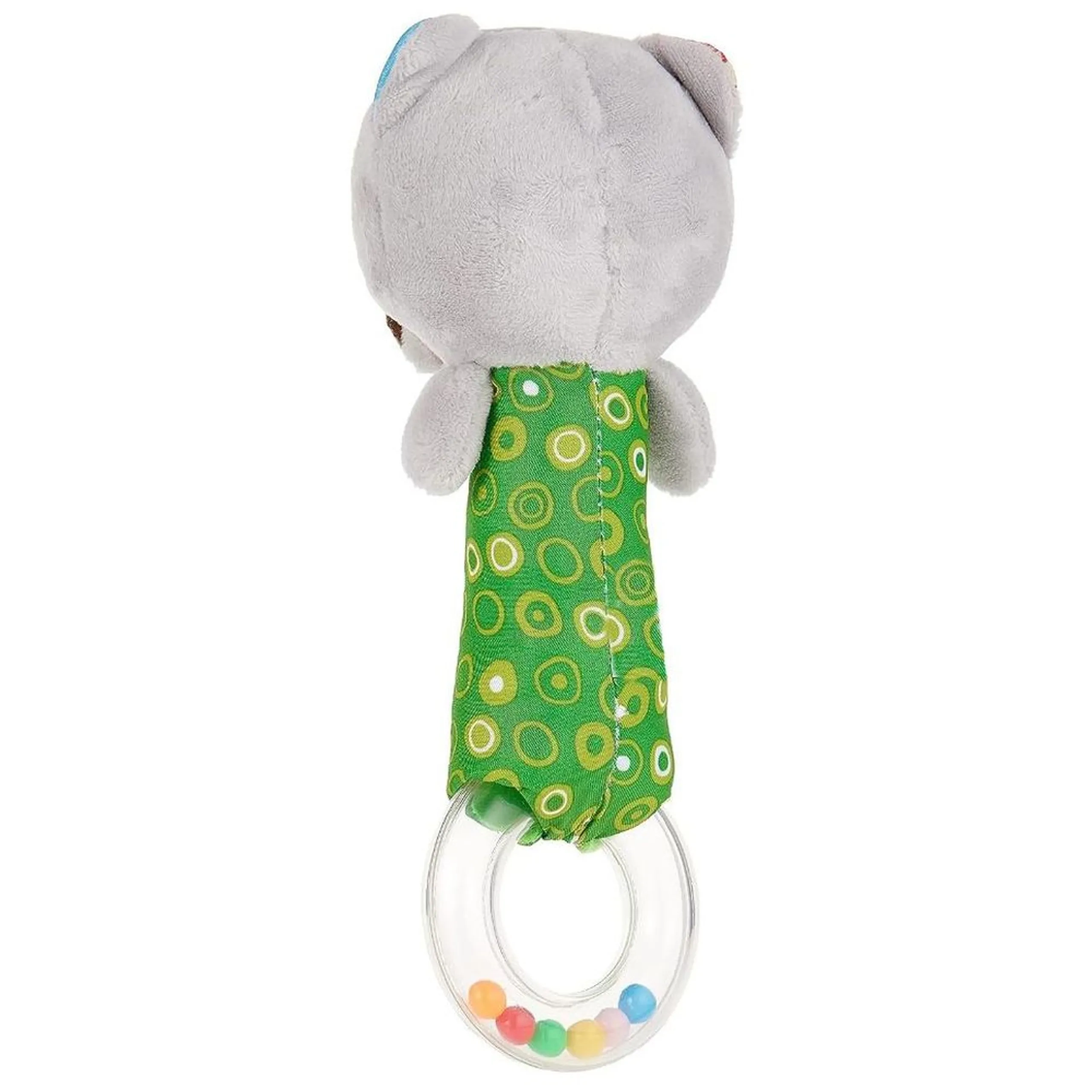 Baby Crib Soft Stuffed Pacifying Rattle Toy - Suitable for 3 months and above soft plush Bear