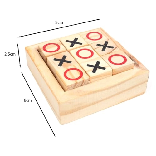 Tic Tac Toe - Wooden Travel