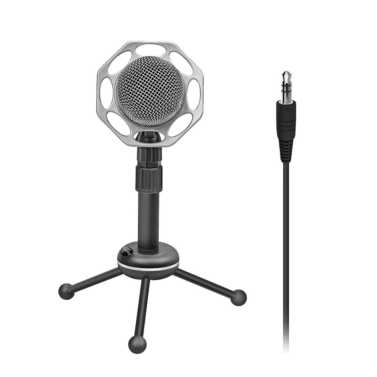 Tweeter-8 3.5mm-Mini-Jack Microphone