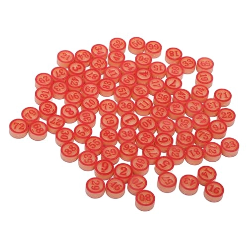 Number Board Game Pieces - 18 months and up 90 pieces