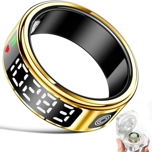 Smart Ring - 12 gold Heart Rate Sleep