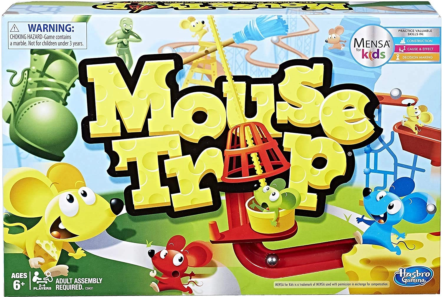Hasbro Classic Mousetrap Game - 6 years and up