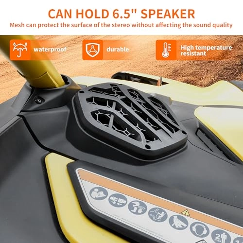 Front Dash Speaker Pods - 6.5"