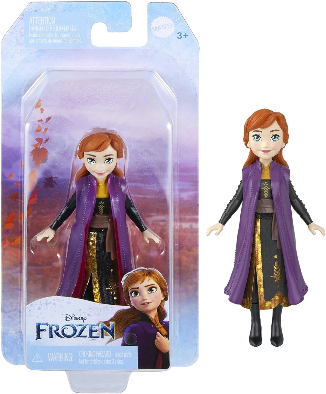 Anna Small Doll - Plastic Ages 3+