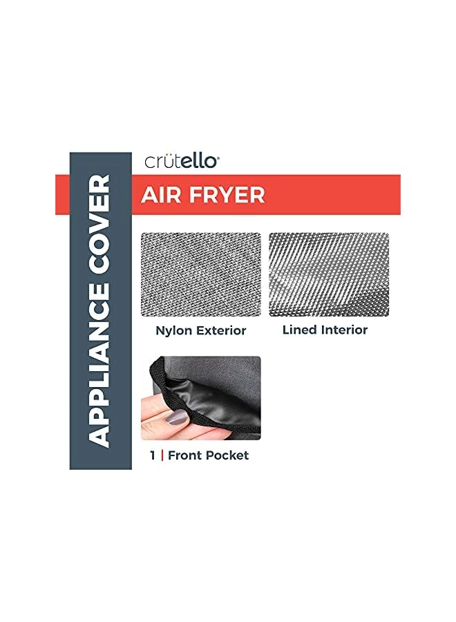 Air Fryer Dust Cover - nylon fabric aluminum foil 1 piece