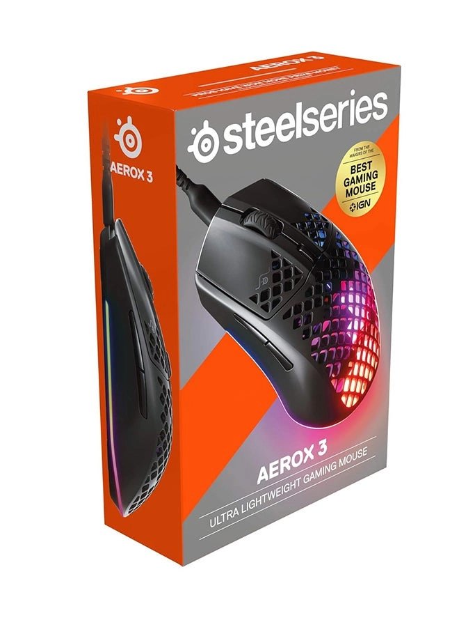 Aerox 3 Gaming Mouse - Wired