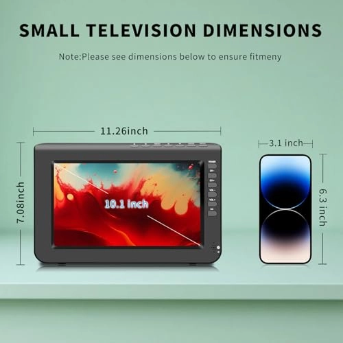 Portable TV - Full HD 10.1 Inches