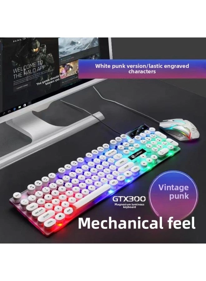 Mechanical Feel - Wired + E-sports Mouse