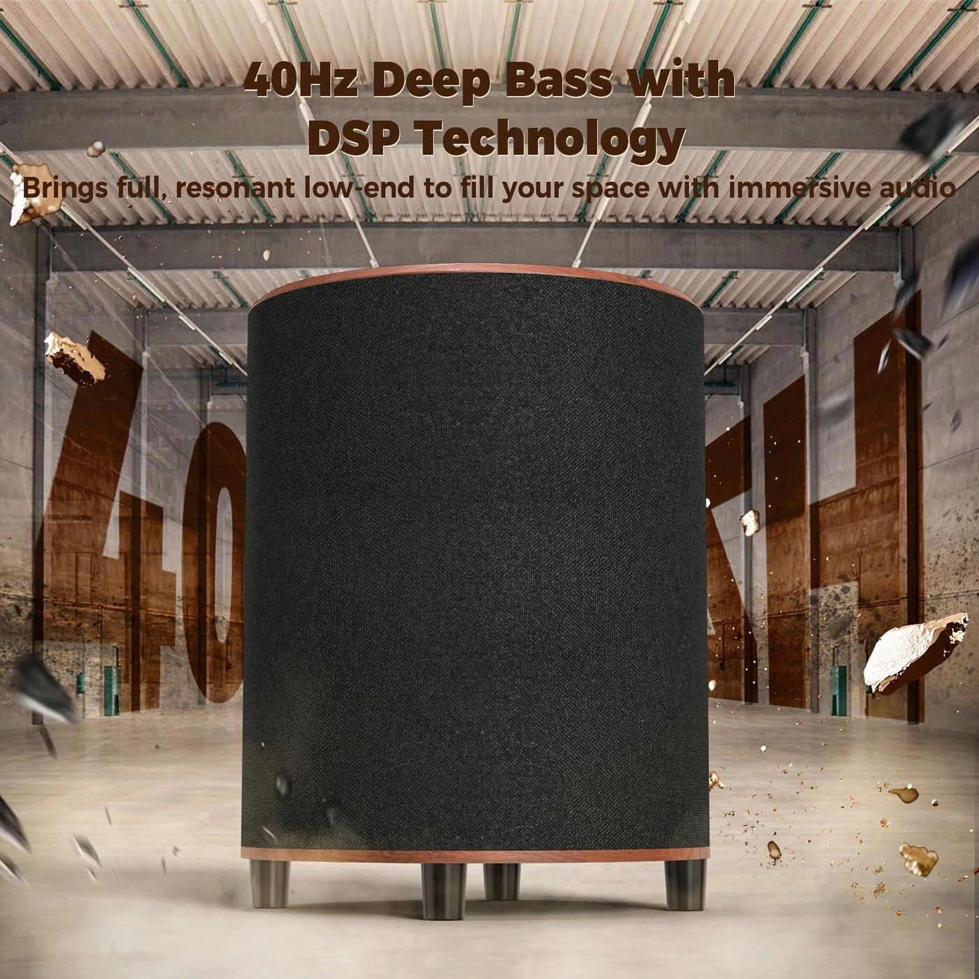 Powered Subwoofer - 100W Peak 6.5''