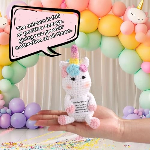 Unicorn Crochet 13 cm