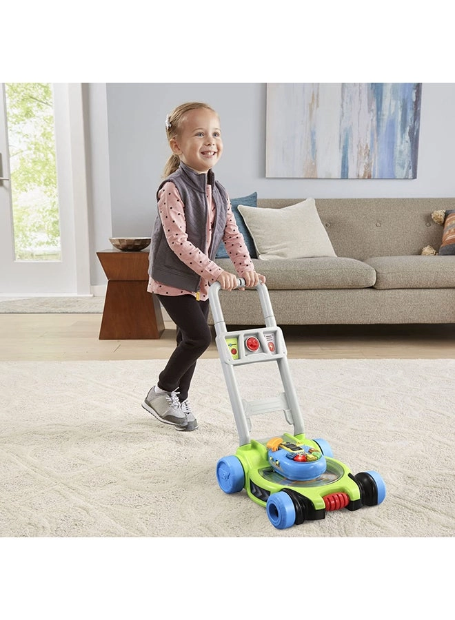 Pop And Spin Mower Toy