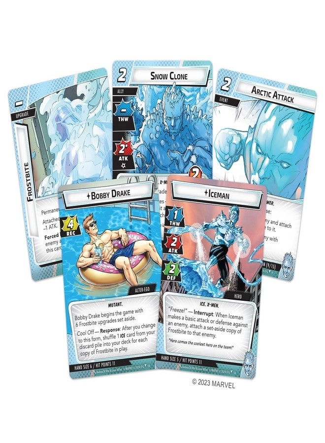 Marvel Champions The Card Game: Iceman Hero Pack