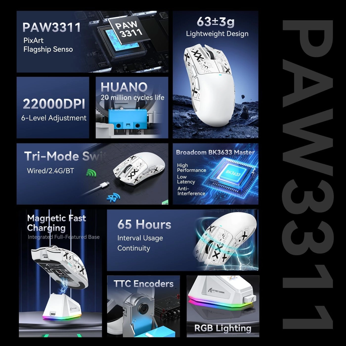 X11 Gaming Mouse - Wireless