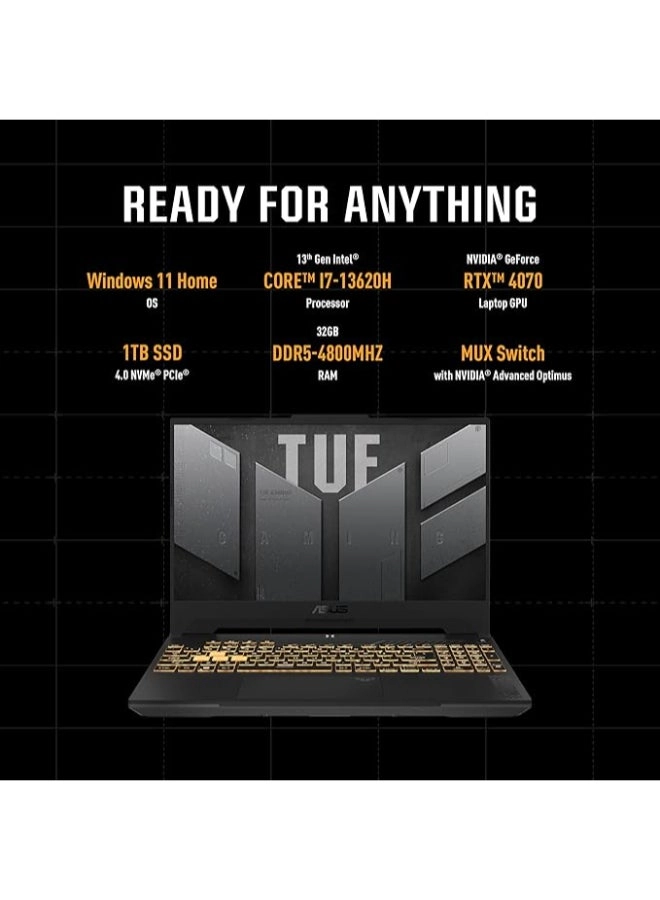 TUF F15 FX507VI - 15.6'' Core i7-13620H 32GB DDR5 1000GB SSD