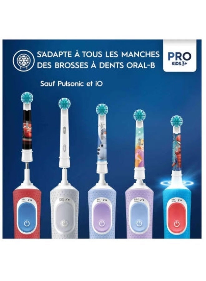 Pro Kids - Pack of 4 Extra Soft Bristles For Ages 3+