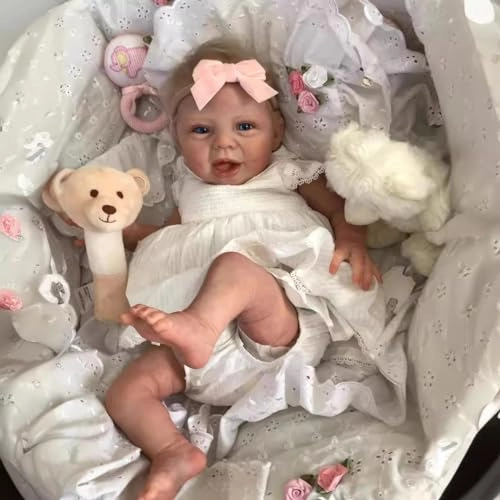 Reborn Baby Doll - 22 inch Silicone Vinyl African American