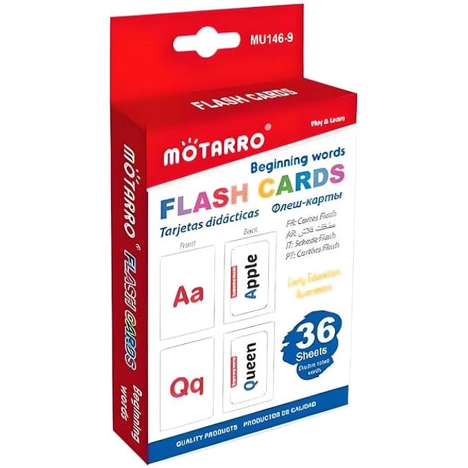 Kidwala Being Words Series Flash Cards - 36 Sheets