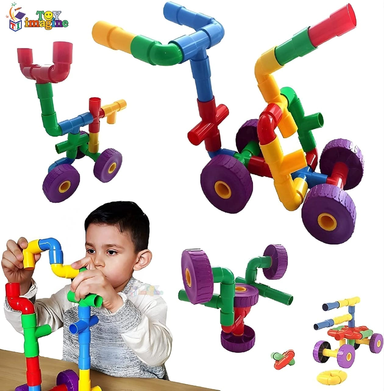 Pipe Blocks - Building Blocks 30 pcs