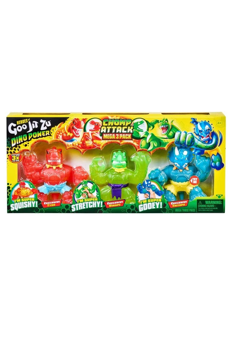 Heroes of Goo Jit Zu - Tyro + Verapz + Tritops (MOY41257) 3 pcs