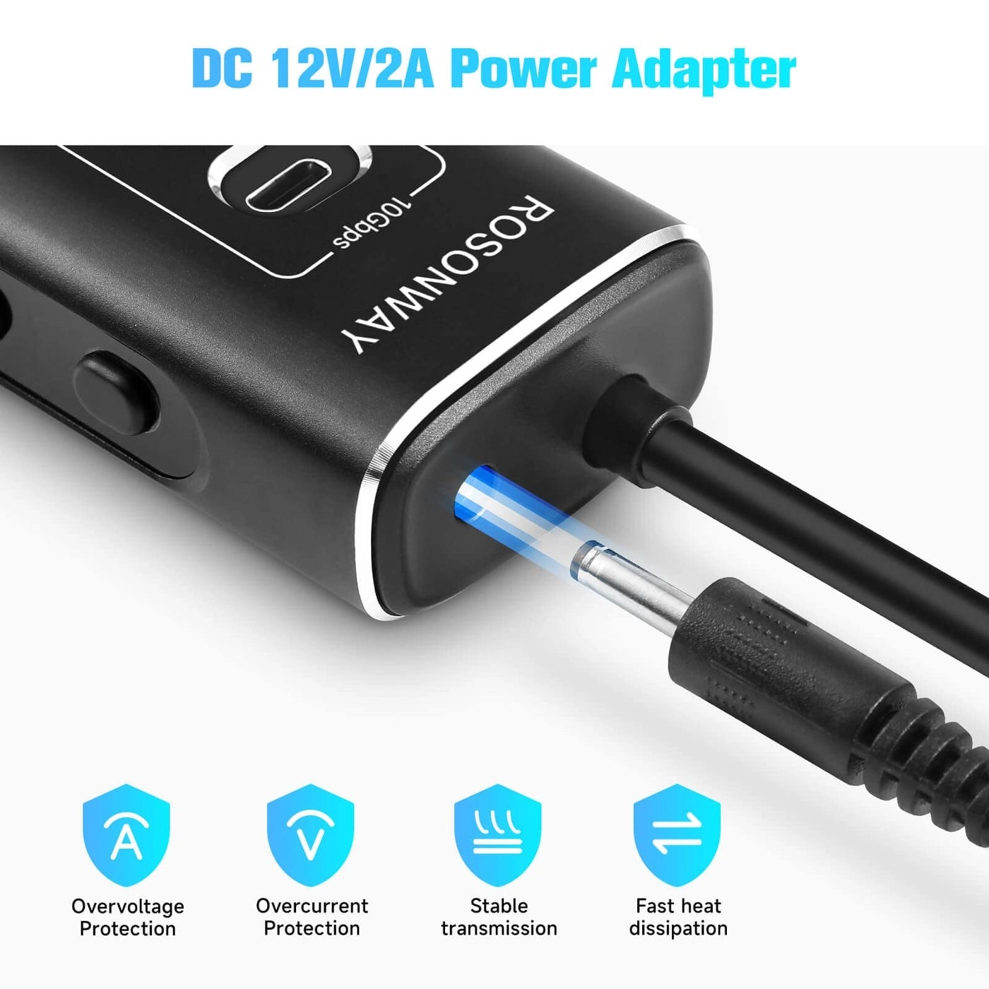 RSH-A107C - 7-Port 10Gbps USB 3.2