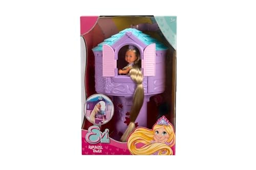 Evi Love Rapunzel Tower - 32 cm Extra Long Hair Ages 3+