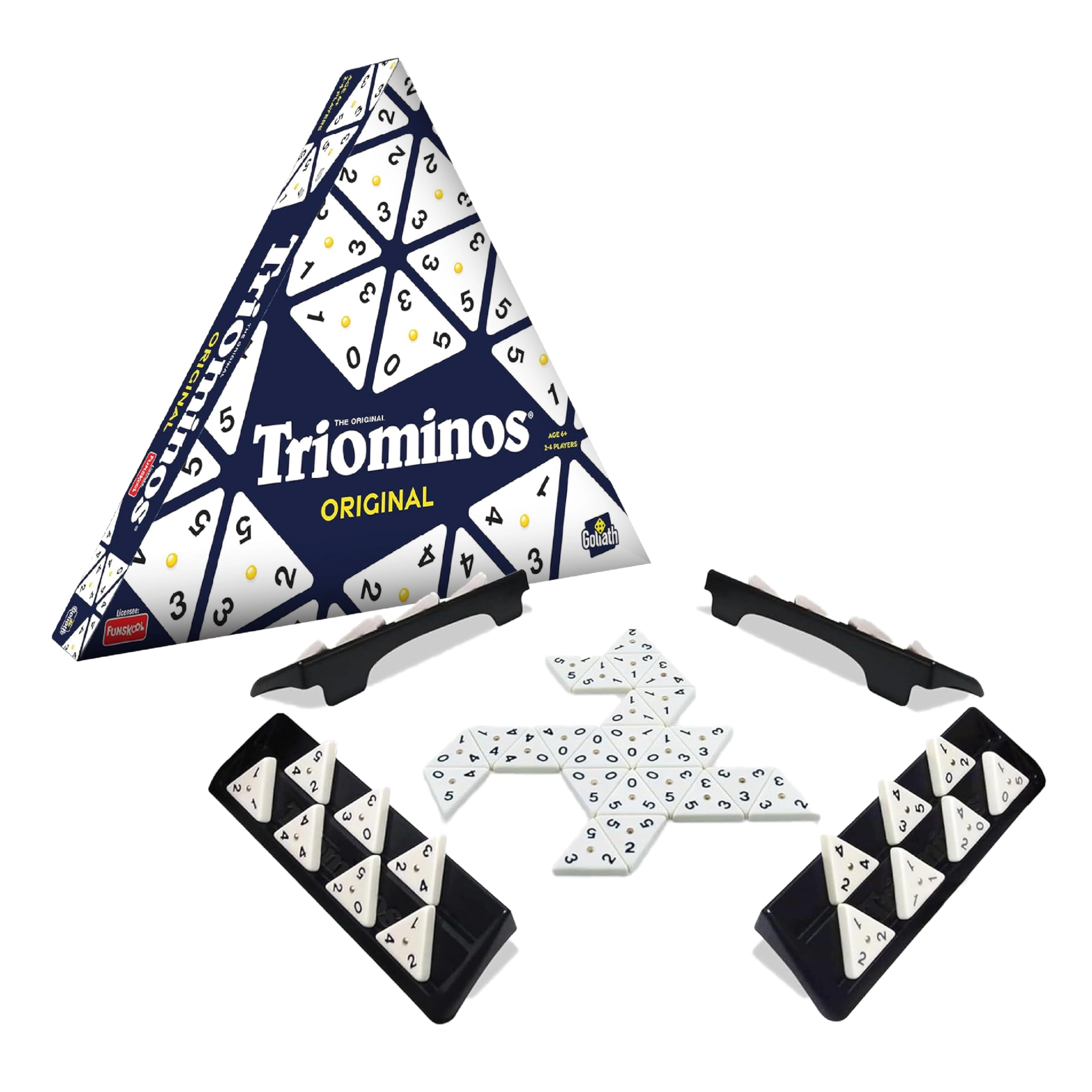 Funskool Triominos - Original 56 Tiles