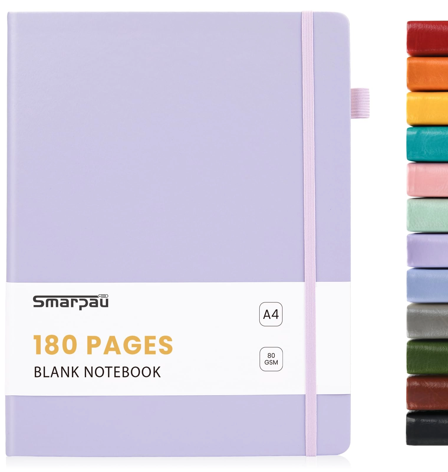 Notebook A4 Hardcover - Blank 180 Pages