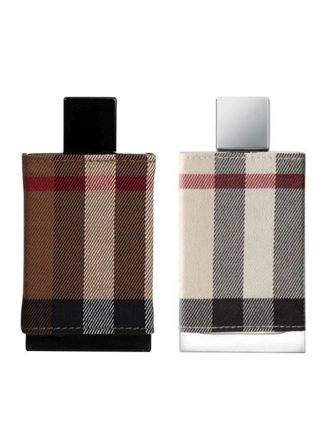 Burberry London Men - Eau de Toilette 100 ml + London Women - Eau de Toilette 100 ml
