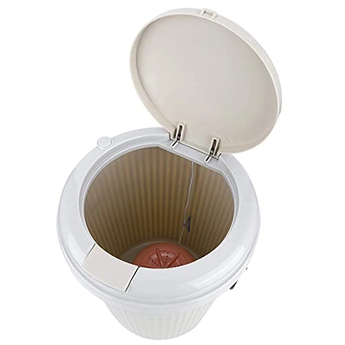 Portable Compact Washing, 8L 18W Mini USB Powered Portable Desktop Laundry Washer Ultrasonic Clothes Washing Machine for Camping Apartments Dorms College Rooms