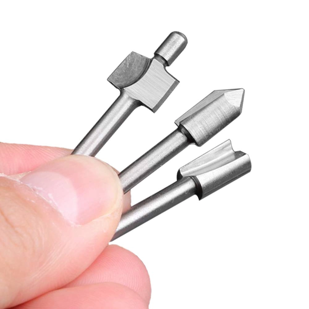 HSS Router Bits - 1/8\"(3mm) 10Pcs