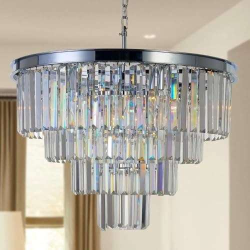 4-Tier Chandelier - Dimmable