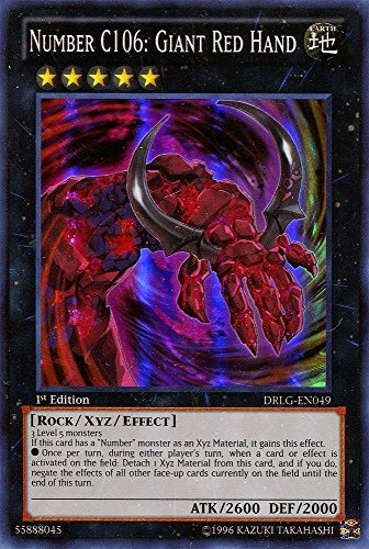 Number C106 Giant Red Hand - DRLG-EN049 1st Edition