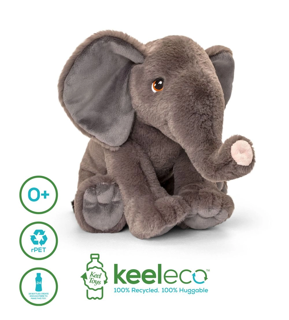 Elephant Keeleco 45 cm Plush
