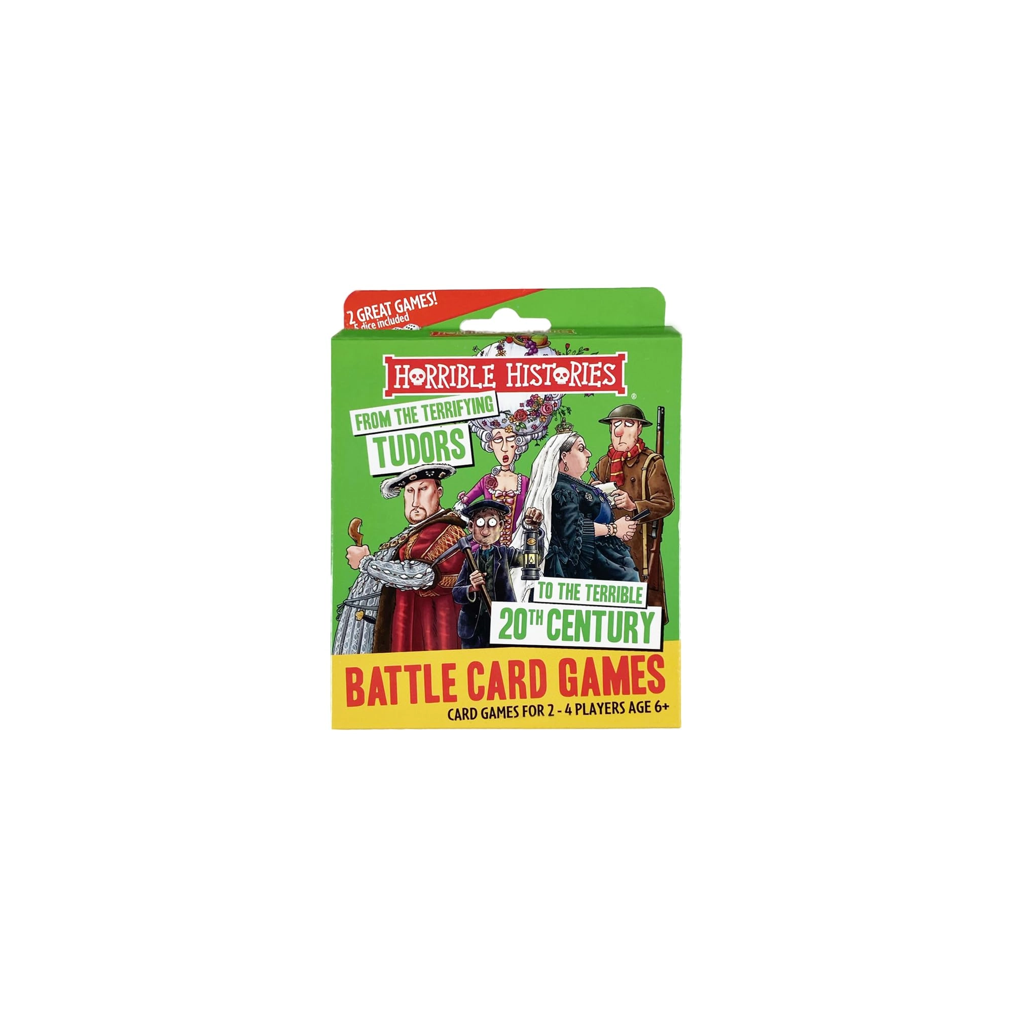 University Games Horrible Histories Tudors - Card Game